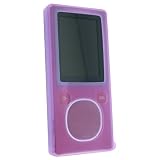 Silicone Skin Case for Microsoft Zune 4GB / 8GB, Purple