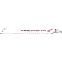 Milwaukee 48-00-5186 Super Sawzall Blade 24 Teeth per Inch 6-Inch Length