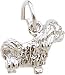 Jewelry : Pekinese Charm by Rembrandt Charms