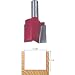 Freud 12-190 1-1/2-Inch Diameter by 1-1/4-Inch Double Flute Straight Router Bit with 1/2-Inch Shank