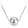 PearlsOnly Kristine White 8-9mm AAA Japanese Akoya Pearl Pendant