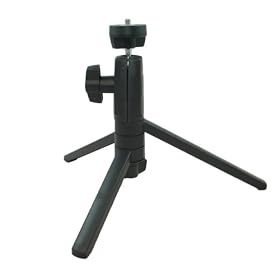Tabletop Tripod With Ball Head And Swivel Legs