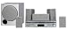 Sony HT-V600DP DVD-VCR Home Theater System
