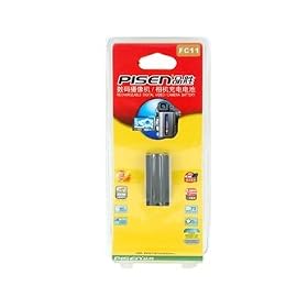 Pisen FC11 3.6V 700mAH Digital Video Camera Rechargeable Lithium Battery (Black) + Worldwide free shiping