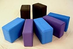Bean Products Professional Yoga Blocks 2 Pack - 3" x 6" x 9"