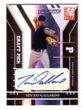 2004 Yovani Gallardo Donruss Elite Extra Edition Autographed Limited Edition Serial #'d to /82003 Baseball MLB Rookie Cards - Near Mint to Mint Condition (Milwaukee Brewers)