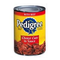 Pedigree Can Dog Food Choice Beef 13.2oz Case (24)