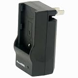 Power2000 Mini Universal 110/220V AC/DC Charger for Sanyo DB-L20 Lithium Ion Digital Camera Batteries