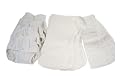 Dappi Comfy Fit Cloth Diaper Bundle, White, Large