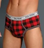 Paul Frank The Screen's Gone Plaid Butt Hugger Brief (117057045)