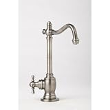 Annapolis Cold Water Filtration Faucet with Cross Handle Finish: Antique Brass Annapolis Cold Water Filtration Faucet with Cross Handle Finish: Antique Brass
