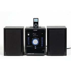 Citizen CD Micro System with iPod Docking Station and Touch Sensor Technology CS854