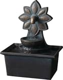 Indoor Fountains item: Alpine Flower Tabletop Water Fountain