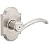 Kwikset Austin Bed/Bath Lever in Satin Nickel