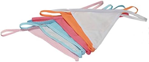 Women's Sexy Thongs G-string T-back bikini panties underwear,Meidium,pack of 6color