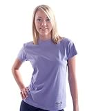 Women’s Organic Cotton, Workout T-shirt – Soft Lavender, XL