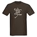 Gone Fishin' Military Dark T-Shirt by CafePress