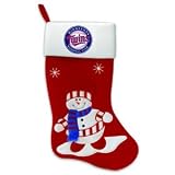 Minnesota Twins Stocking - 24'' Felt Snowman