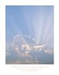 Clouds With Sun Rays - Vertical, Motivational Poster