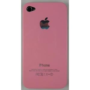 Unwired Accessories Polished Snap On Hard Crystal Air Jacket Case Cover for Apple iPhone 4G in Pink