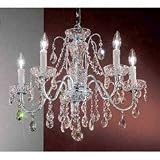Crystal Daniele Upgrade Chandelier/Dinette BY Classic Lighting