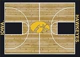 Iowa Hawkeyes 5 4 x 7 8 Home Court Area Rug
