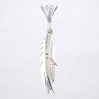 Ray Tracey Small Sword, Feather, Corn Pendant in Sterling Silver, #8619