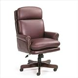 Boss Office Products Traditional High Back Executive Leather Chair