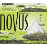 Novus Organic Sencha Green Loose Leaf Tea Sachet - 50 Count