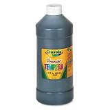 Crayola® Premier Tempera Paint, Black, 32 Ounces