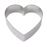 Faringdon Cookie cutters Heart 5cm  tin plate