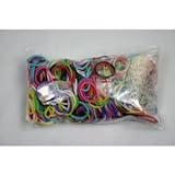 RAINBOW LOOM LATEX FREE REFILL BAG MULTICOLOR MIXED BANDS WITH 600 BANDS & C-CLIPS