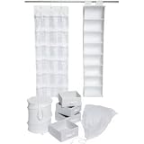 Honey-Can-Do BTS-01584 Closet/Dorm Organization Kit, White