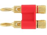 10 Pairs of Atlona Dual Banana Plug ( Red )