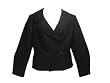 Anne Klein Black Double-breasted "Cinema" Blazer 20W