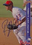 Bobby Van Iten, Clearwater Phillies - Phillies Affiliate Autographed Card