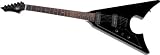 AXL Mayhem Jacknife Electric Guitar, Left - Handed, Black - B0018TJ5QW