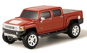 Childrens Toyshop  Toys : Hummer H3T in Red (1:24 scale) Radio Controlled Car