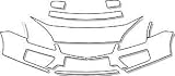 3M Lackschutz Folie Frontschutzset transparent incl. Ladekante (Ford Focus ab 11/2004)