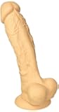 Letsgasm Medical Grade Silicone Dildo - 9" Huge Dildo - The Big Boy Big Dildo With Suction Cup