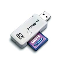 Integral USB 2.0 Single Slot SD / SDHC Card Reader