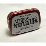 Altoids Mints - Smalls Peppermint Sugar Free .37 Oz Tins - 9 Pack