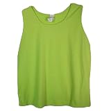 Roamans Sleeveless Top Green X-Large 1x