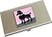   - Black Poodle Business Card Case