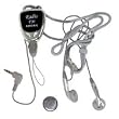 CET Domain 10010407 Heart-Shaped Earphone with FM Radio for PSP 2000