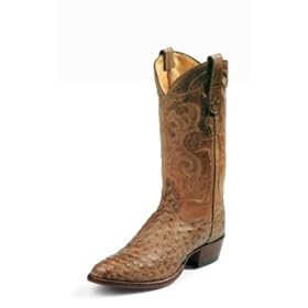 Tony Lama&reg; Antique Tan Vintage Full Quill Ostr by Tony Lama Boots