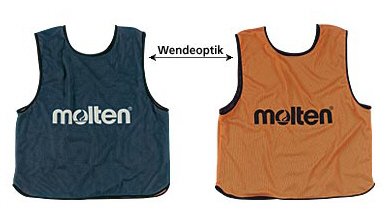 Molten Markierungshemd Blau/Orange, Gr. XL