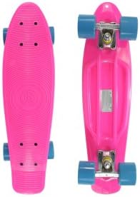 Stereo Vinyl Cruiser Plastic Complete Skateboard (22.5x6-Inch)