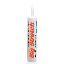 Sashco Big Stretch Acrylic Latex High-Performance Caulking Sealant, 10.5 Ounce Cartridge, White (Pack of 12)
