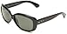 Ray-Ban 0RB4101 Square Sunglasses,Black Frame/Lens:Polarized Gray-Green Lens,One Size